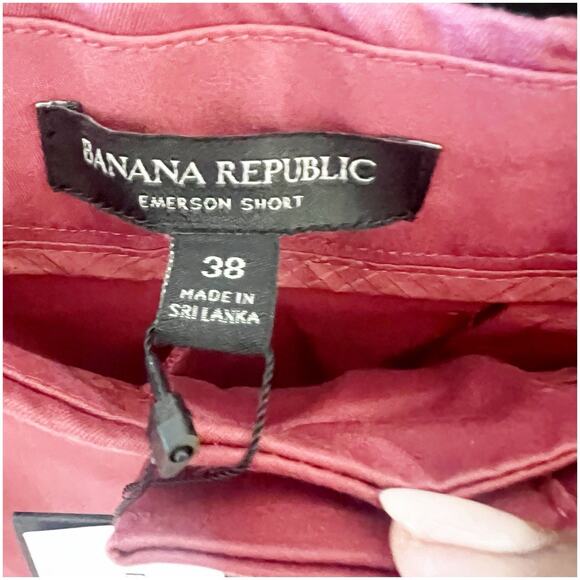 Banana Republic Men’s Emerson Short Salmon Pink NWT Size 38 Preppy Golf - Picture 4 of 10